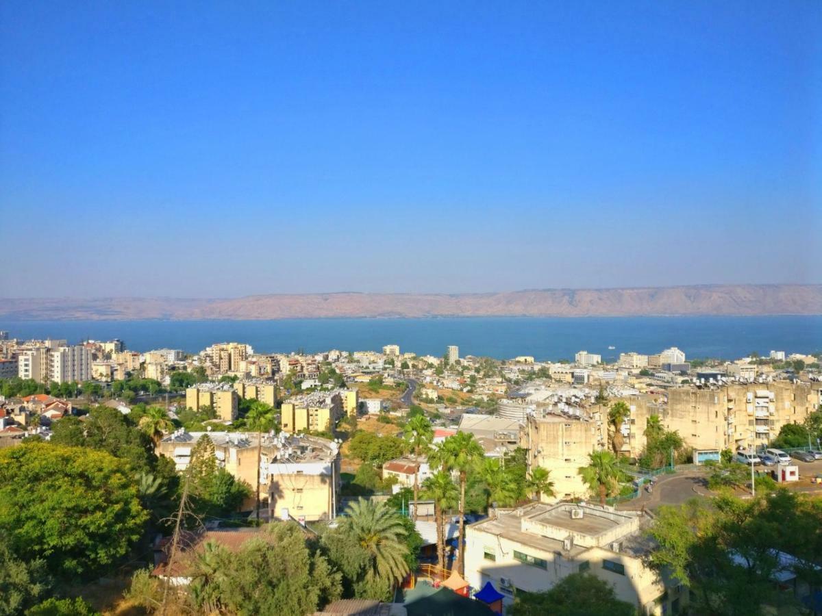 1Bdrm Apt With Panoramic View Of Sea And Mountains Тверия Экстерьер фото